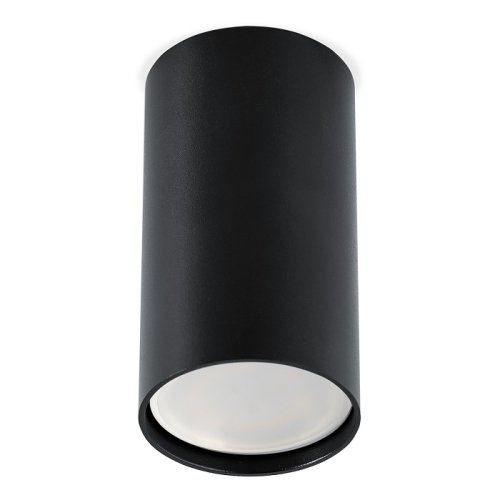 Светильник накладной Smartbuy GU10 220В Черный 55х100мм фото Светильник накладной Smartbuy GU10 220В Черный 55х100мм картинка